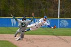 Baseball vs Babson  Wheaton College Baseball vs Babson College. - Photo By: KEITH NORDSTROM : Wheaton, baseball